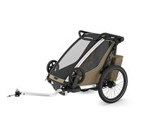Thule Chariot Cross 1 Bike Trailer Brown Max 22 kg Boy Max 22 kg Khaki