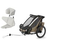 Thule Chariot Cross 1 Bike Trailer Brown Max 22 kg Boy Max 22 kg Khaki