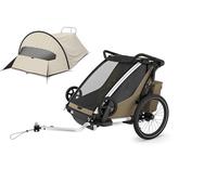 Thule Chariot Cross 2 Bike Trailer Brown Max 44 kg Boy Max 44 kg Khaki