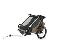Thule Chariot Cross 2 Bike Trailer Brown Max 44 kg Boy Max 44 kg Khaki