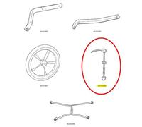 Thule Chariot Jogging Kit Spare Part One Size Blue
