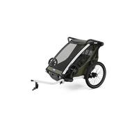Thule Chariot Lite Multisport Bike Trailer Vintage green, Double