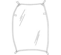 Thule Chariot weather cover, double for 2017+