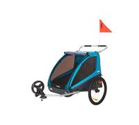 Thule Coaster XT Bike Trailer Double Folding - Blue
