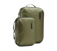 Thule Compression Packing Cube Set Small & Medium Soft Green Travel Organizer