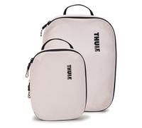 Thule Compression Packing Cube Set Small & Medium White Travel Organizer
