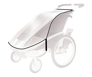 Thule Cougar Rain Cover 1 Seater CX 1 Seater 2017 Bicycle Trailer