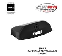Thule Fixpoint Evo Cover Kit 710750 Set of 4 Car Roof Bars Rails Black