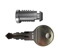 Thule Cylinder + Steel Key N235 Keys, Multi-Colour (Multi-Colour), One Size