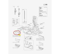 Thule 52365 Lamp Left 931/2/3/4 Spare Part Black