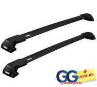 Thule Edge Black WingBars Roof Rack Bars | Audi Q3 2019- onwards
