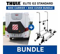 Thule Elite G2 Bike Rack Carrier Standard for Motorhome, Caravan with Cover