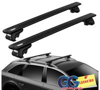Thule Evo Square Roof Rack Rail Bars Lockable | Skoda Fabia Estate 2015- onwards