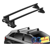 Thule Evo Square Roof Rack Bars Lockable | Honda HRV 2015- onwards NO RAILS