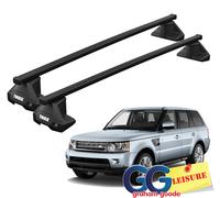 Thule Evo Square Roof Rack Bars Lockable | Range Rover Sport 2004-2013