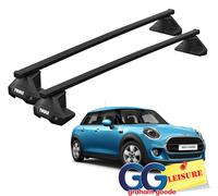 Thule Evo Square Roof Rack Bars | Mini One Cooper 5dr 2014- onwards