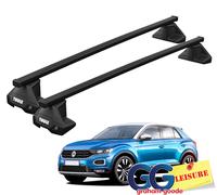 Thule Evo Square Roof Rack Bars | VW T-Roc 2018- onwards