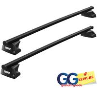 Thule Evo Square Roof Rack Rail Bars Lockable | Kia Sportage 2010-2015