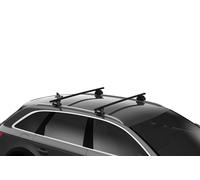 Thule Evo Black WingBars Roof Rack Rail Bars | Mini Countryman 2009-2016