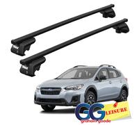 Thule Evo Square Roof Rack Rail Bars Lockable | Skoda Fabia Estate 2015- onwards