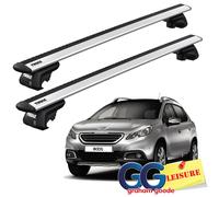 Thule Evo Square Roof Rack Rail Bars Lockable | Skoda Fabia Estate 2015- onwards
