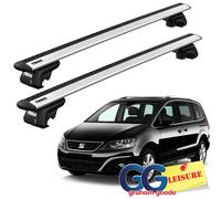 Thule Evo WingBars Roof Rack Rail Bars | Seat Alhambra 2010- onwards