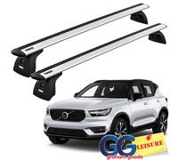 Thule Evo Black WingBars Roof Rack Rail Bars | Volvo XC40 SUV 2018- onwards
