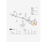 Thule front wheel holder for Proride 598 bike racks