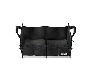 Thule Go Box Large - Black/Gray - Sturdy Trunk Organizer - Attached Cover - Foldable - Water Resistant - Cargo Storage Accessory