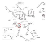 Thule Hub 31063 For Clipon/hangon/xpress Spare Part One Size Black