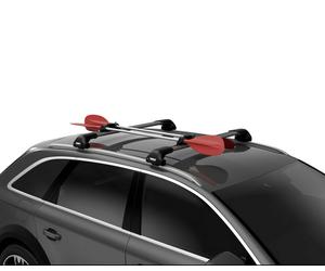 Thule JawGrip Kayak Canoe Paddle Oars Carrier Pair for Roof Rack Bars | 856000