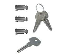 Thule Key and Barrel: 3-pack 3 Barrels, 2 Keys, 1 Remover Key