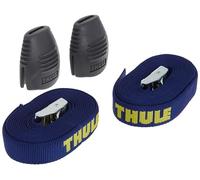 Thule Load Straps - Secure steel cam-action buckle with protective bumper - Heavy-duty UV resistant nylon webbing - sold in pairs - Kayak, canoe, surfboard tie down