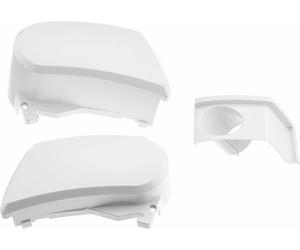 Thule mnistor Lh & Rh End Caps White To Fit 6200 Awnings Motorhome Awning