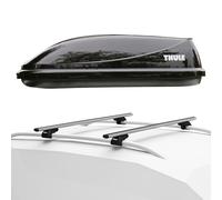 Thule Roof Box & Aero Roof Rack Cross Bars Fits Ford Kuga 2008-2020 Raised Rails