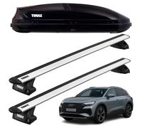 Thule Roof Rack Bars & 450L Top Box Cargo, Audi Q4 e-tron SUV 2021+ onwards