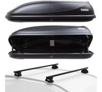 Thule Roof Rack Bars & 450L Top Box Cargo, Audi Q4 e-tron SUV 2021+ onwards