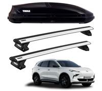 Thule Roof Rack Bars & 450L Top Box Cargo, MG S5 EV, 5dr SUV 2025+ onwards