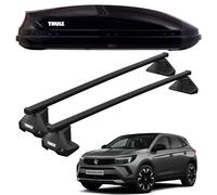 Thule Roof Rack Bars & 450L Top Box Cargo, Vauxhall Grandland 5dr SUV 2025+