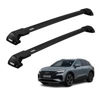 Thule Roof Rack Bars Audi Q4 e-tron SUV 21+ on, Black WingBar Edge Complete Kit