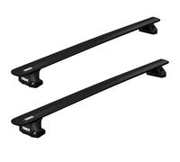 Thule Roof Rack Bars Evo Black Wing Bar Complete | Kia ProCeed 5dr Estate 2019-