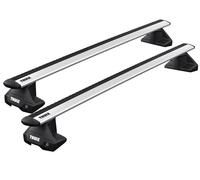 Thule Roof Rack Bars Evo WingBars | Fits Fiat 500X 2015- onwards "NO RAILS"