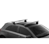 Thule Roof Rack Bars Evo WingBars - Silver | for Mercedes EQC 2020- onwards