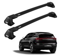 Thule Roof Rack Bars, Polestar 3, SUV 2024+ on - Black Wing Bar Edge - Full Kit