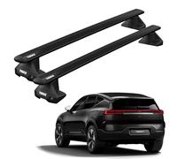 Thule Roof Rack Bars, Polestar 3, SUV 2024+ onwards - Black Wing Bar - Full Kit