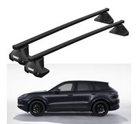 Thule Roof Rack Bars, Porsche Cayenne SUV 2018+ onwards, SquareBar Evo Full Kit