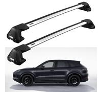 Thule Roof Rack Bars, Porsche Cayenne SUV 2018+ onwards, Wing Bar Edge Full Kit