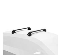 Thule Roof Rack Bars Square, Wing Bar Evo, WingBar Edge, Compatible for Renault Captur 2020- onwards, Fitment Normal Roof, No Rails (Thule WingBar Edge in Black)