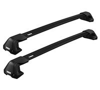 Thule Roof Rack Bars SquareBar Evo, WingBar Evo, WingBar Edge | Compatible for Vauxhall Mokka & Mokka-e 5dr SUV 2021- onwards (Wing Bar Edge (Black)