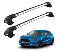 Thule Roof Rack Bars WingBar Edge Silver, Fits Ford Puma 2020+ onwards
